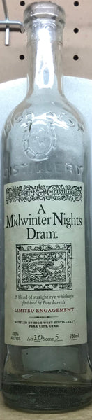 High West Distilleries A Midwinter Nights Dram - With Rye and Port Barrels