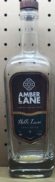 Amber Lane Noble Lane Bottle - Empty Bottle turned into a Candle