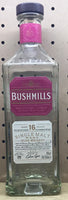 Bushmills 16 Year Old Irish Whisky Bottle - Empty Bottle turned into a Candle