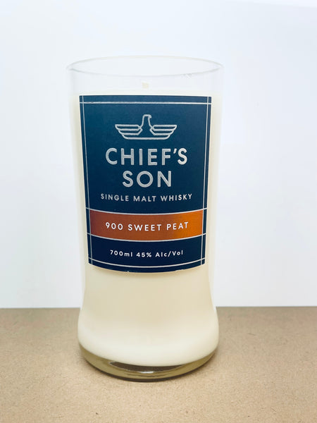 Caramel Peated Whiskey Fragrance ~ Chiefs Son Whiskey Candle