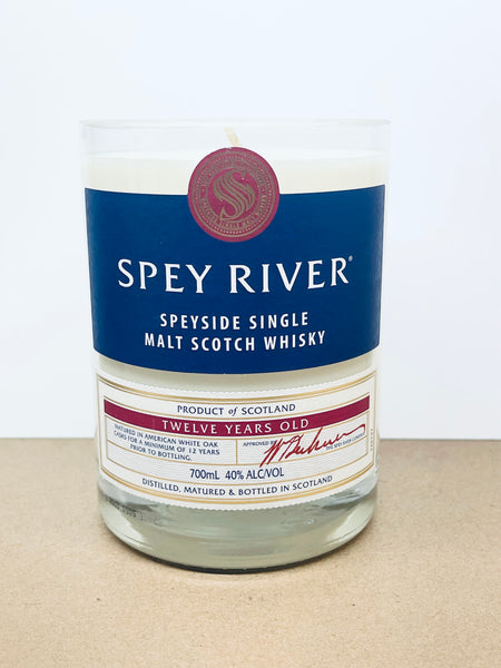 Fresh Whiskey Fragrance ~  Spey River Whiskey Candle