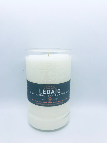 Whiskey Fragrance Smoky ~ LEDAIG Whiskey Candle