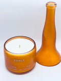 Citrus Gin Fragrance ~ Burly Gin Candle with Neck