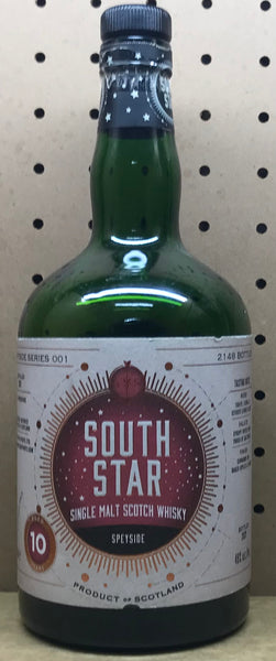 South Star Speyside Bottle - Empty Bottle turned into a Candle