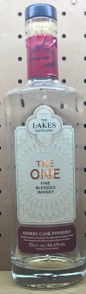 The Lakes Distillery Bottle - Empty Bottle turned into a Candle