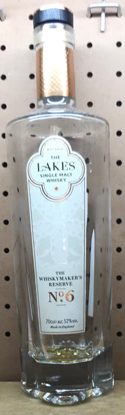 The Lakes Distillery Bottle - Empty Bottle turned into a Candle