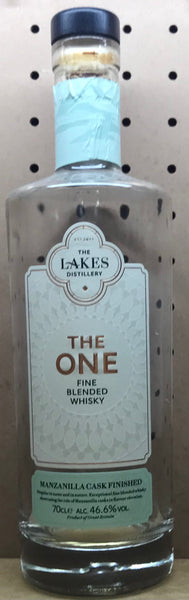The Lakes Distillery Bottle - Empty Bottle turned into a Candle